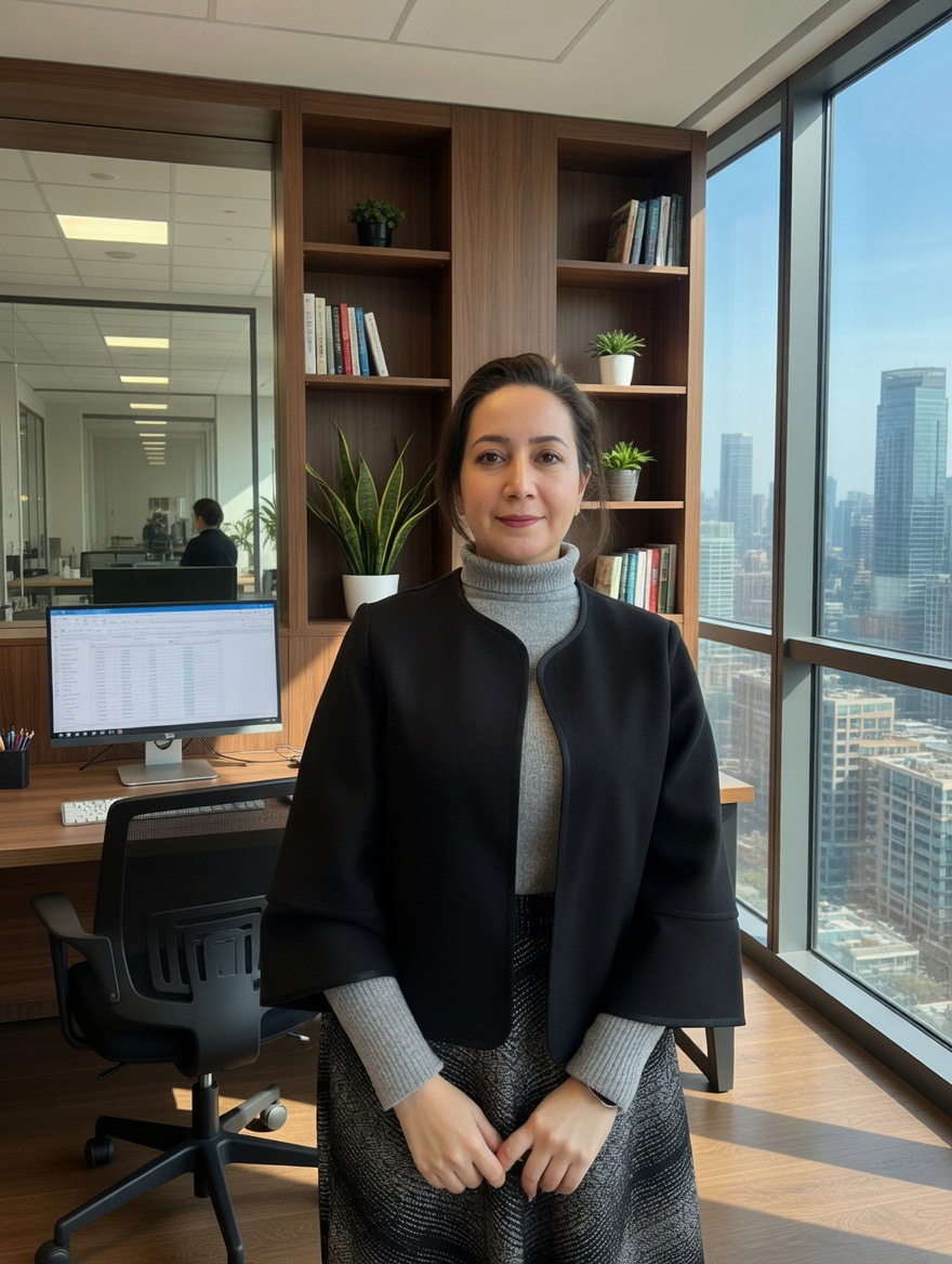 Sarah Moradi, business systems consultant