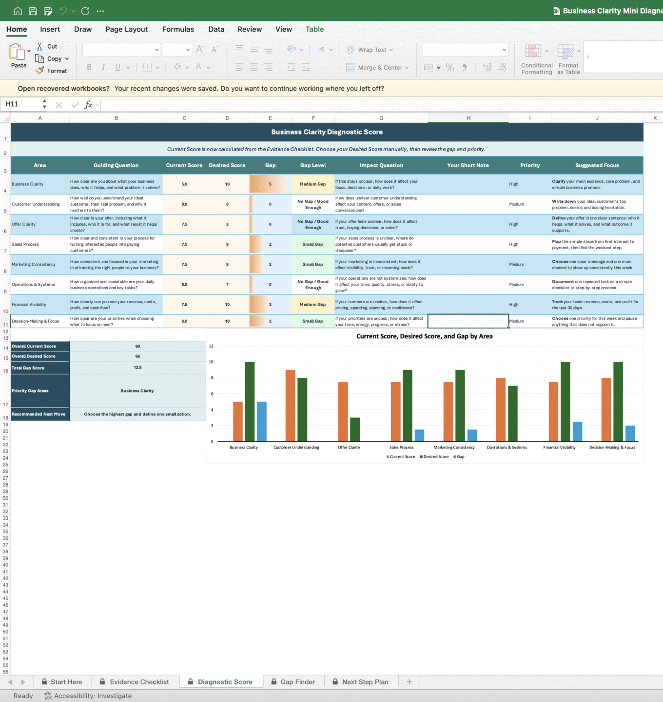 Business Clarity Mini Diagnostic Tool - Image 4